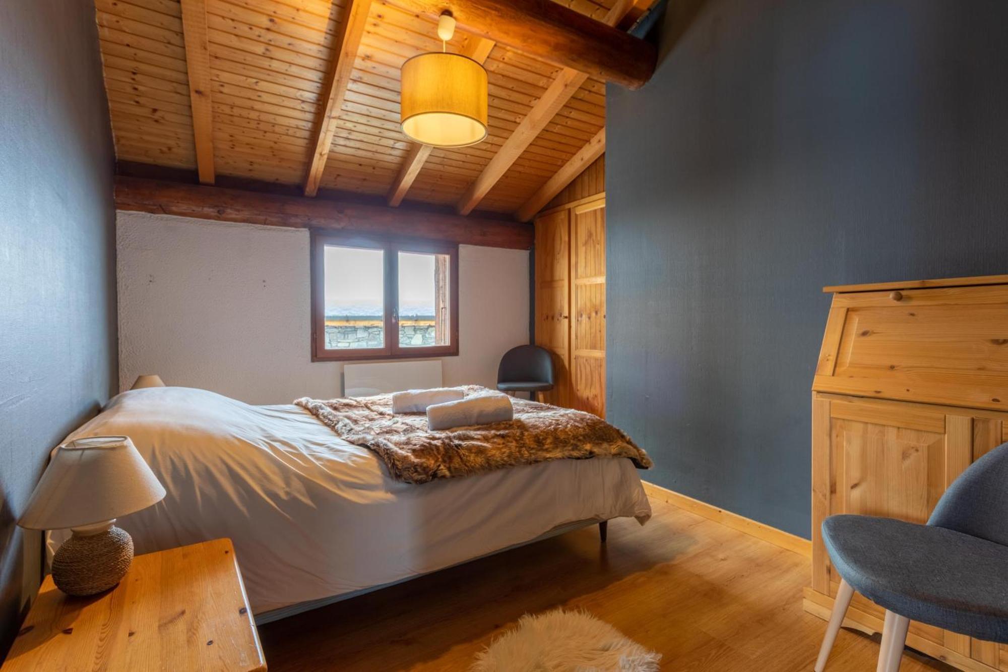 Le Petit Paradis, Chalet Au Coeur Des 3 Vallees Saint-Marcel  Exterior foto